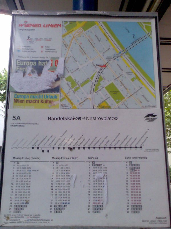 Fahrplan 5A