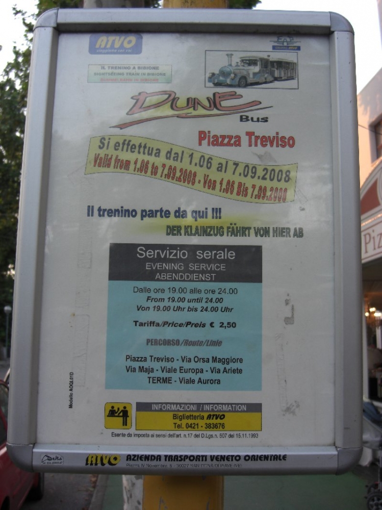ÖPNV Bibione 8