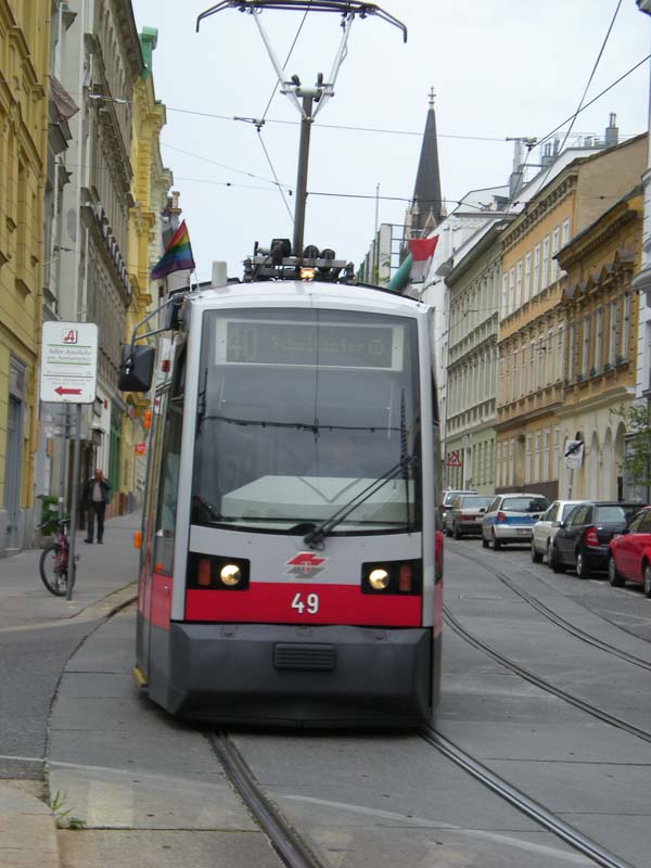 Erste Straßenbahnfotos 6