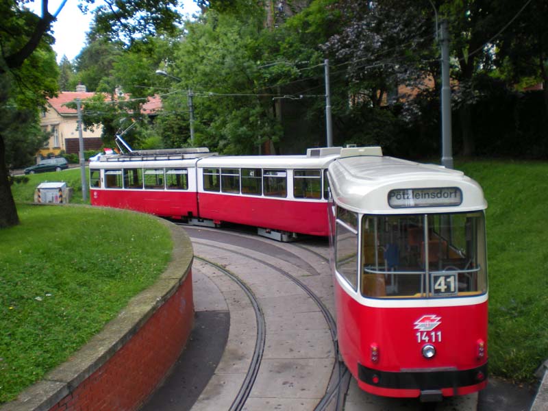 Erste Straßenbahnfotos