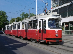Erste Straßenbahnfoto in Wien