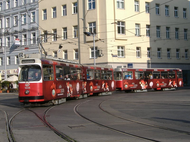 4035 auf linie D.