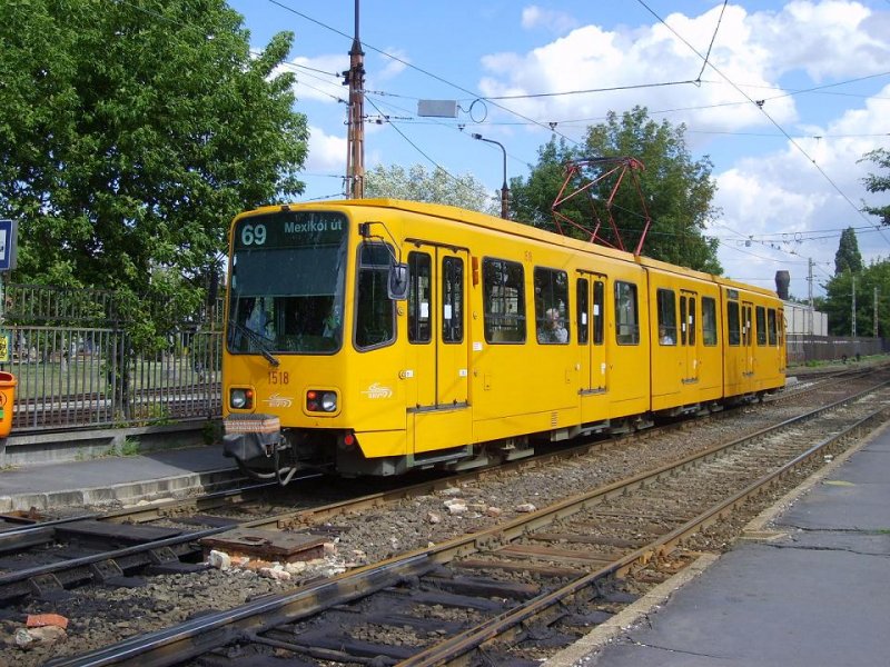 Typ TW6000 (Ex Hannover) in Budapest