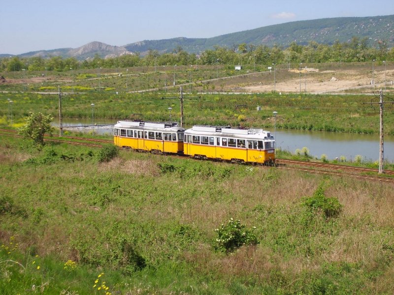 Typ UV Straßenbahn in Budapest