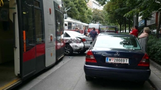 Unfall in der Wiedner Hauptstraße 4