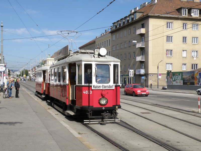 4023 als Tramwaytag - Zubringer