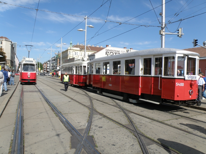Beiwagen 5400 als Tramwaytag - Zubringer