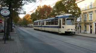 TW 4-116 in der Wiedner Hauptstraße