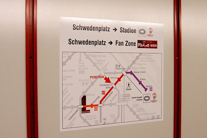 EM-Leitsystem Schwedenplatz