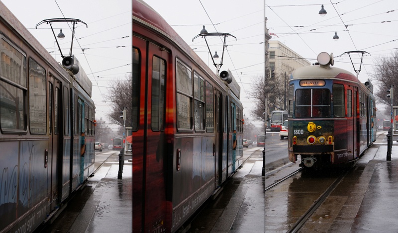 2009/02/16 - EW 6600 als Sonderzug beim Schottentor