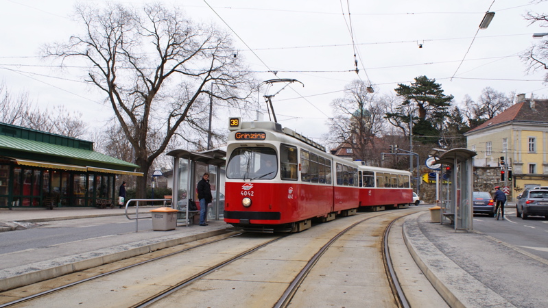 2009/02/25 - E2 4042 + c5 1442 auf der Linie 38