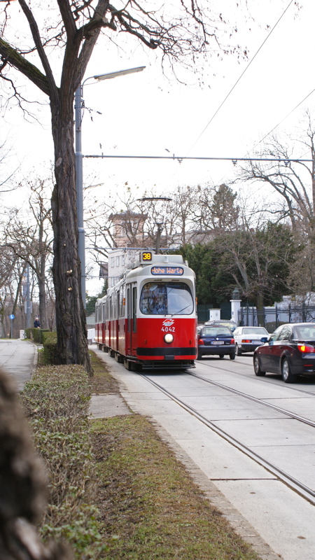 2009/03/12 - Ablenkung der Linie 38 zur Hohen Warte