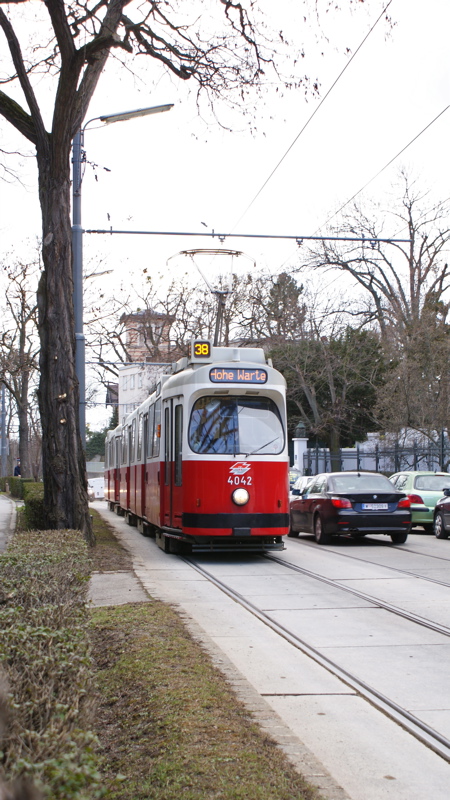 2009/03/12 - Ablenkung der Linie 38 zur Hohen Warte