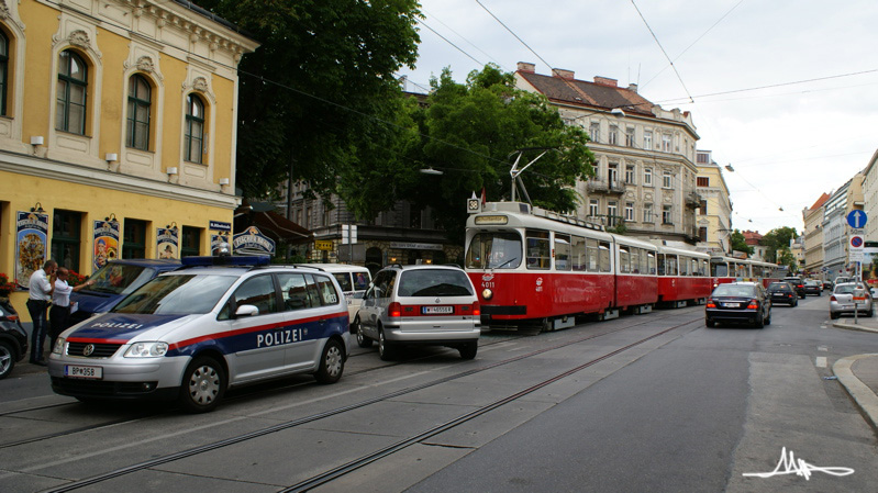 2009/03/12 - Ablenkung der Linie 38 zur Hohen Warte