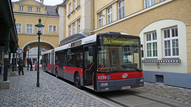 2009/03/12 - Ablenkung der Linie 38 zur Hohen Warte