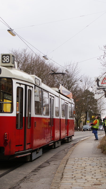 2009/03/12 - Ablenkung der Linie 38 zur Hohen Warte