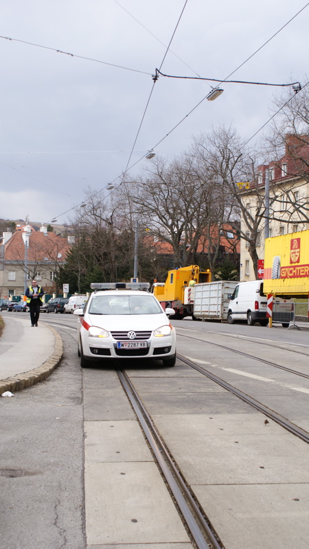 2009/03/12 - Ablenkung der Linie 38 zur Hohen Warte