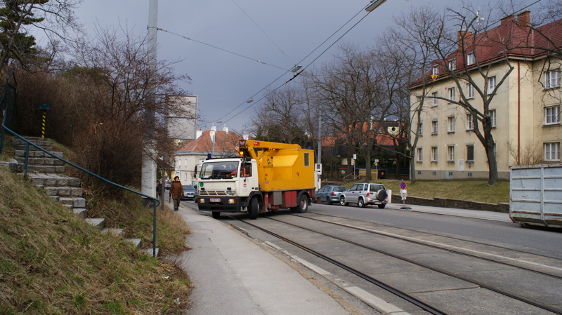 2009/03/12 - Ablenkung der Linie 38 zur Hohen Warte