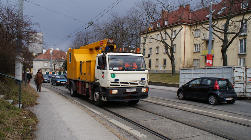 2009/03/12 - Ablenkung der Linie 38 zur Hohen Warte