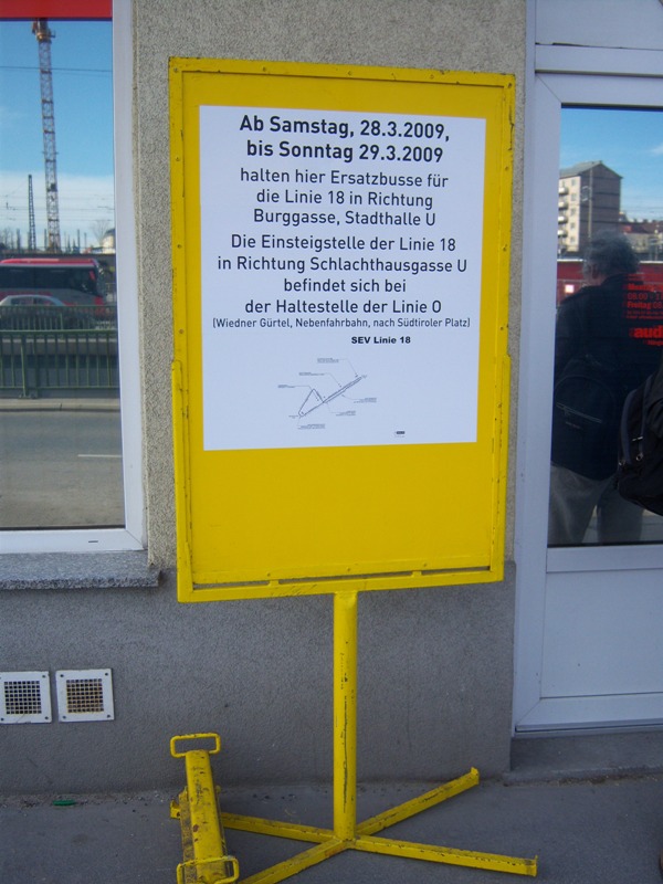 18 Umleitung-SEV 10