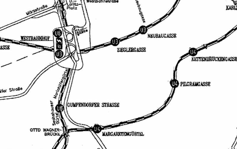 Gleisplan Margareten 2