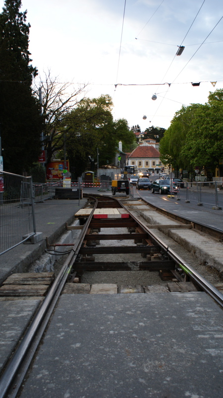 2009/04/17 | Grinzing | Gleisbauarbeiten (Teil 2b)