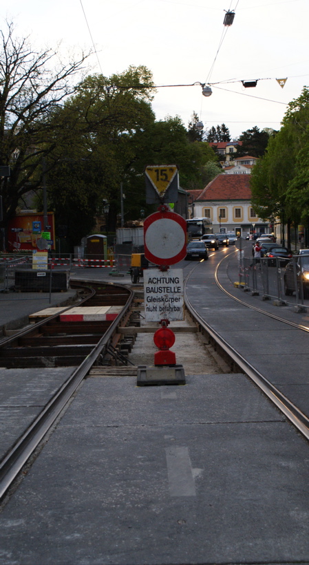 2009/04/17 | Grinzing | Gleisbauarbeiten (Teil 2b) 2