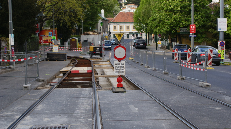 2009/04/18 | Grinzing | Gleisbauarbeiten (Teil 3b)