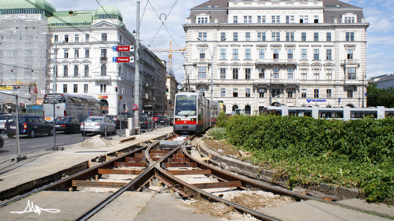 2009/05/22 | Schottentor | Gleisbauarbeiten 5