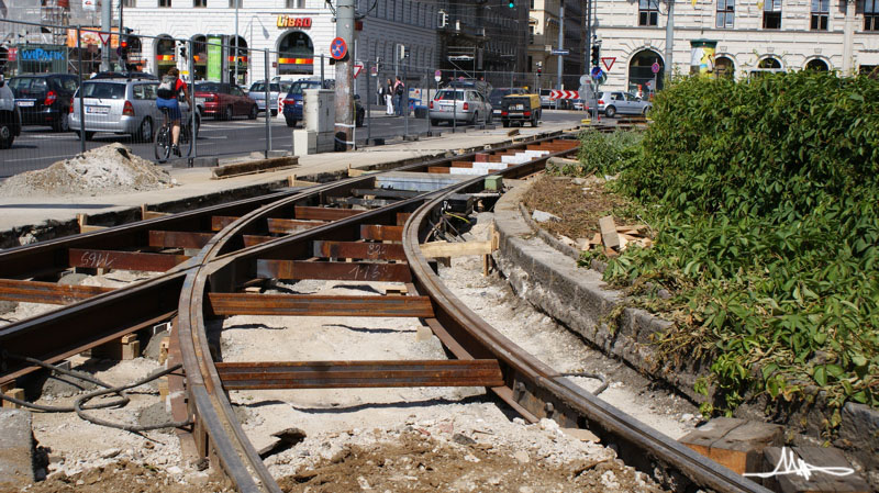 2009/05/22 | Schottentor | Gleisbauarbeiten 6