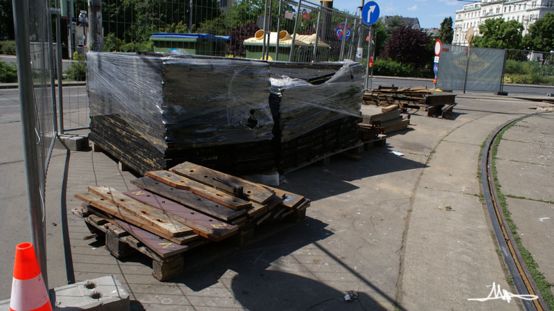 2009/05/22 | Schottentor | Gleisbauarbeiten 8
