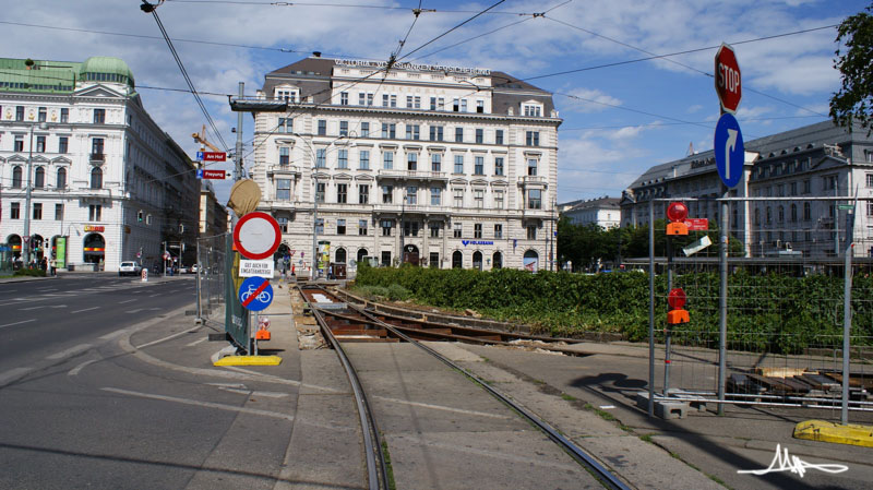 2009/05/22 | Schottentor | Gleisbauarbeiten 10