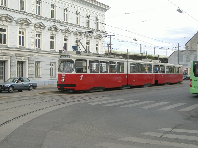 4091 auf linie D