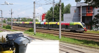 2009/07/04 | Hernals | FLIRTs der Pustertalbahn zu Gast in Wien 002
