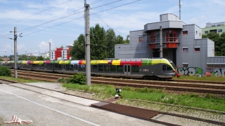 2009/07/04 | Hernals | FLIRTs der Pustertalbahn zu Gast in Wien 003