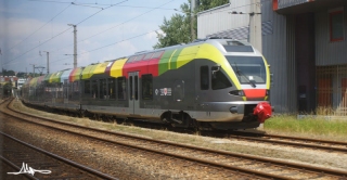 2009/07/04 | Hernals | FLIRTs der Pustertalbahn zu Gast in Wien 008