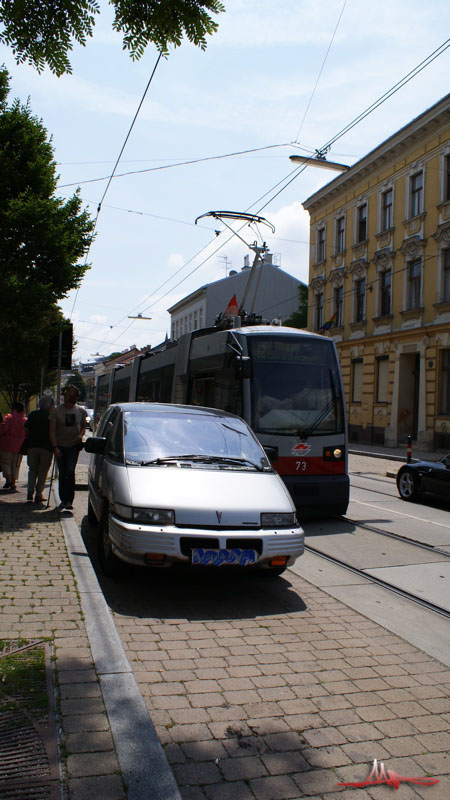 2009/07/04 | 62 (Schloss Hetzendorf) | Fahrtbehinderung aufgrund eines Falschparkers 1