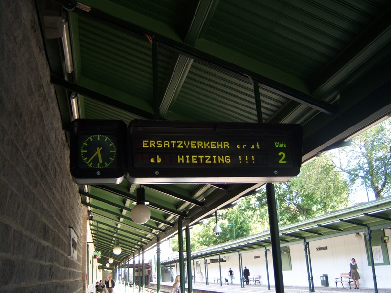 U4 Kurzführung und SEV 6