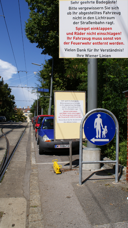 2009/08/17 | 37 (Döblinger Bad) | "Hinweisschild"