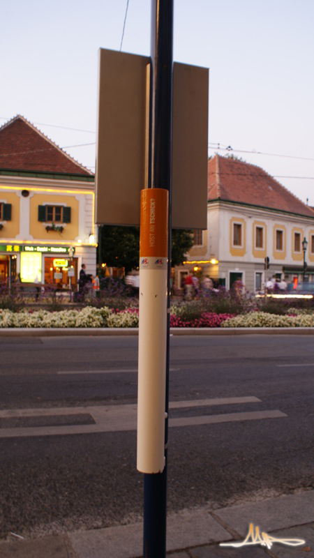 2009/09/26 | 38A (Grinzing) | "Aschenbecher" der anderen Art