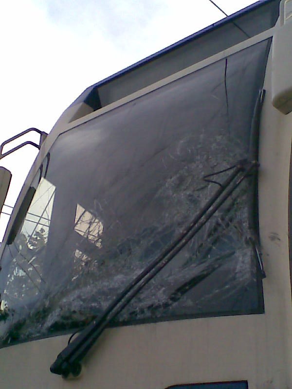 WLB TW 408 auf Tieflader in der wolfganggasse 3