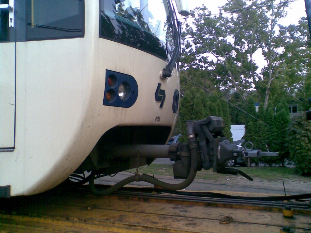 WLB TW 408 auf Tieflader in der wolfganggasse 8