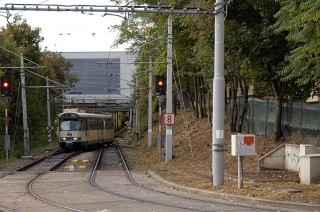 Gleisbauarbeiten mit SEV am 11.10.09. - Bild 01