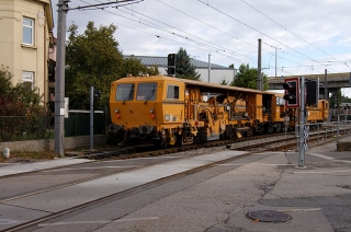 Gleisbauarbeiten mit SEV am 11.10.09. - Bild 02