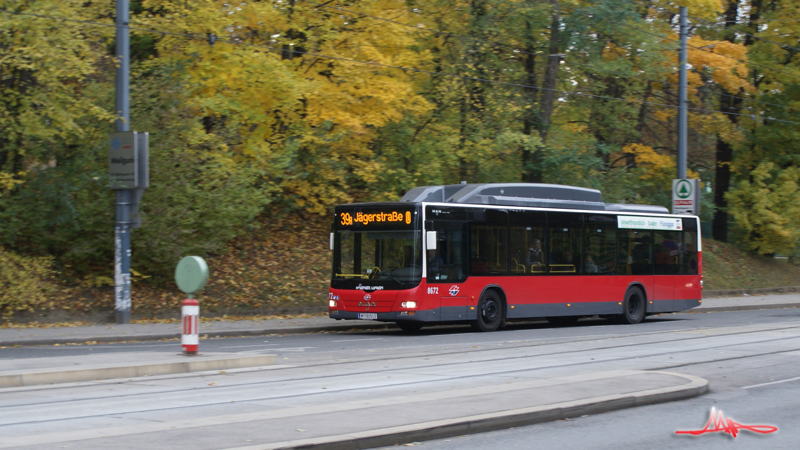 2009/10/27 | 39A (Silbergasse - Friedlgasse) | Erster Einsatztag von Bussen der Type NL 273 T3 auf der Linie 39A