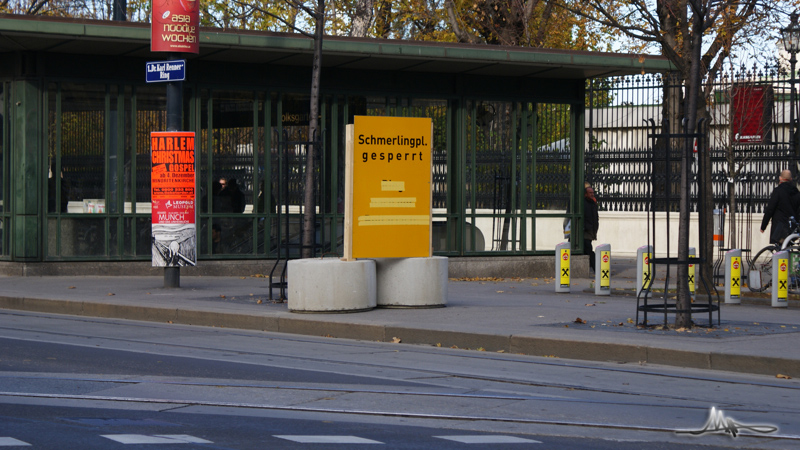 2009/11/15 | Reichsratsstraße | Bau des Verbindungsgleises 01