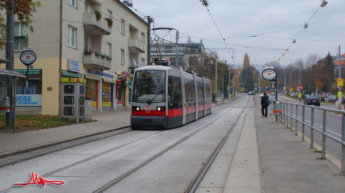 2009/11/16 | 37 (Paradisgasse-Gatterburggasse) | 47 | Ablenkung der Linie 37 nach Grinzing 03