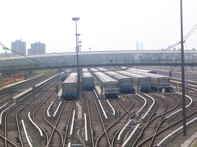 U-Bahnaufstellung