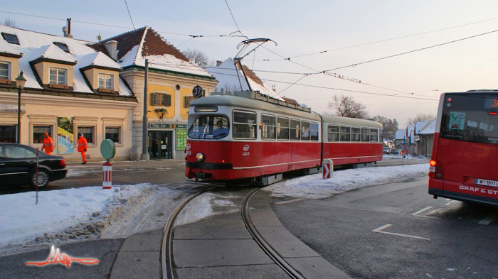 2010/01/12 | 37 (Grinzing-Oberdöbling) | 4849 | Ablenkung der Linie 37 nach Grinzing 01