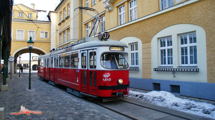 2010/01/12 | 37 (Grinzing-Oberdöbling) | 4849 | Ablenkung der Linie 37 nach Grinzing 02